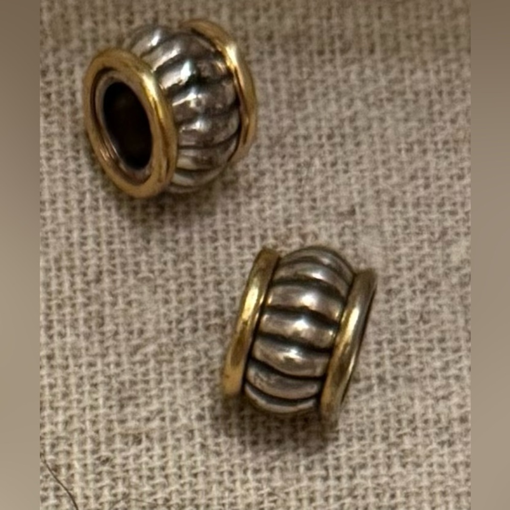 BRIGHTON Gold and Silver Spacer Beads